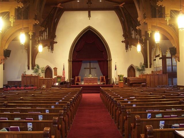 Sanctuary - First Baptist Church of Fairport, NY
